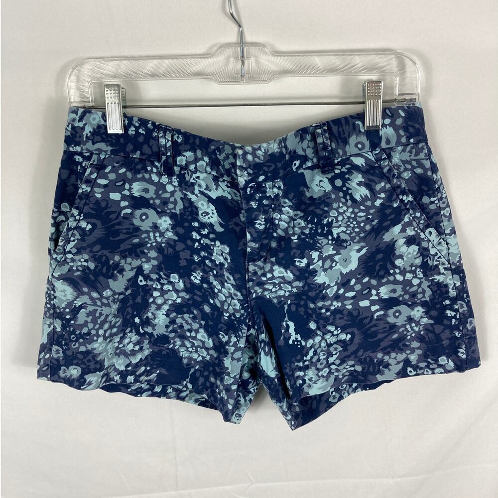 Calvin Klein Blue Patterned Shorts Size 4